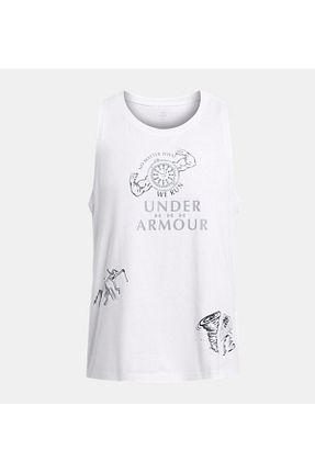 سوئیشرت اسپرت سفید مردانه Fitted Under Armour - کد 841642324