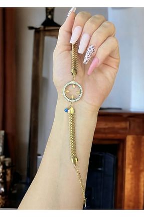 دستبند استیل (فولاد) زنانه استیل ضد زنگ İNN JEWELLERY - کد 718443915