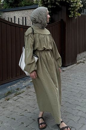 لباس خاکی زنانه بافتنی ceylan otantik - کد 841652793