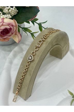 دستبند استیل (فولاد) طلائی زنانه استیل (فولاد) XUPING JEWELRY - کد 787582758