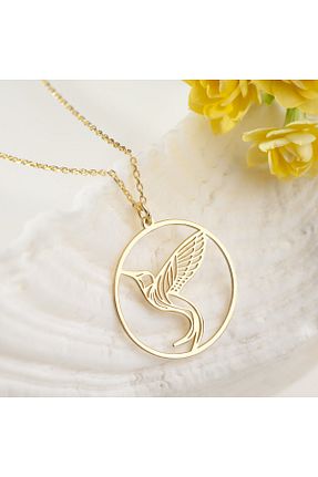 گردنبند نقره طلائی زنانه 925 عیار OneSilverGold - کد 841754440