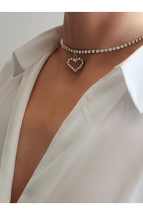 گردنبند استیل ( فولاد ) زنانه استیل (فولاد) Eva Takı - کد 455855182