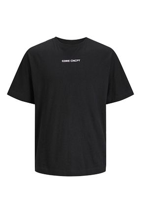 تیشرت مشکی مردانه رگولار Jack & Jones - کد 814734166