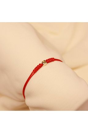 دستبند طلا قرمز زنانه 14 عیار TAHAN MÜCEVHERAT - کد 840112461