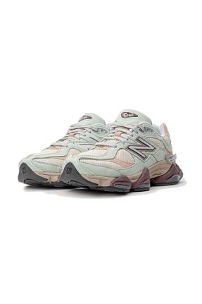 کفش اسنیکر بژ زنانه بند دار New Balance - کد 841783545