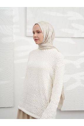 شال طوسی زنانه پلی استر ARMANDA - کد 809338164