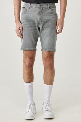 شلوارک و برمودا طوسی مردانه رگولار Wrangler - کد 285837207