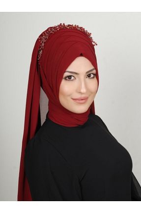 روسری زرشکی Yasmin S