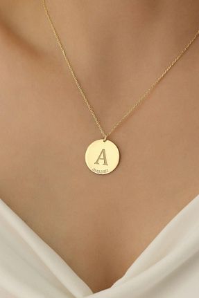 گردنبند نقره طلائی زنانه 925 عیار Nox Jewelry - کد 811850224