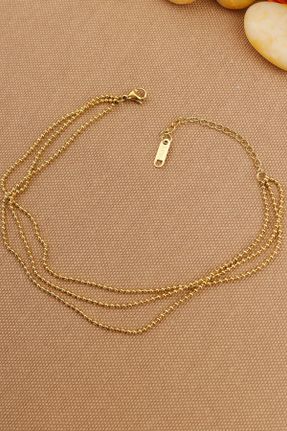 خلخال جواهری طلائی زنانه کد 841585262