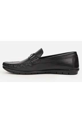 کفش لوفر مشکی مردانه چرم خالص Pierre Cardin - کد 802587996