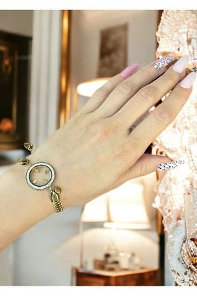 دستبند استیل (فولاد) زنانه استیل ضد زنگ İNN JEWELLERY - کد 718443915