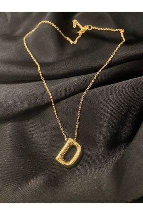 گردنبند جواهر طلائی زنانه پوشش لاکی کد 820021624