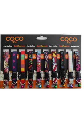 قلاده گربه رنگی Cocopet - کد 739407925
