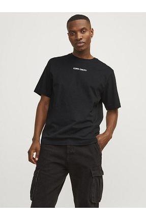 تیشرت مشکی مردانه رگولار Jack & Jones - کد 814734166
