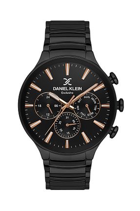 ساعت مچی مشکی مردانه 45 میلی متر Daniel Klein - کد 841765634