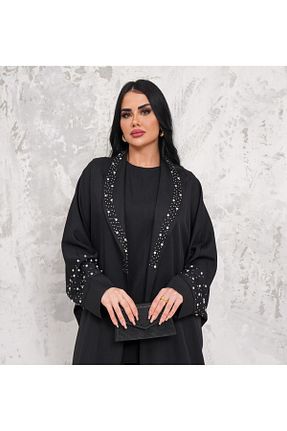 ست بالاتنه و پائین تنه مشکی زنانه بافتنی MAY MARA - کد 813328882
