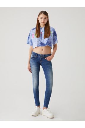 شلوار جین آبی زنانه جین استاندارد کد 780567797