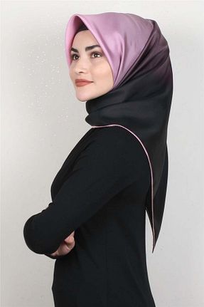روسری سفید 90 x 90 Aker - کد 252733056