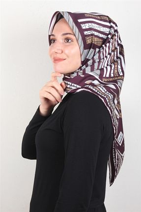 روسری رنگی ساده PİRAMİT - کد 375064634
