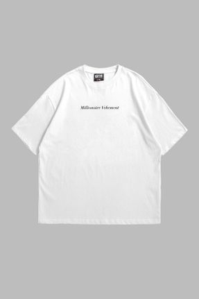 تی شرت سفید زنانه اورسایز بیسیک کد 841879857