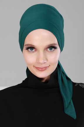 کلاه شنای اسلامی سبز زنانه کد 66077713
