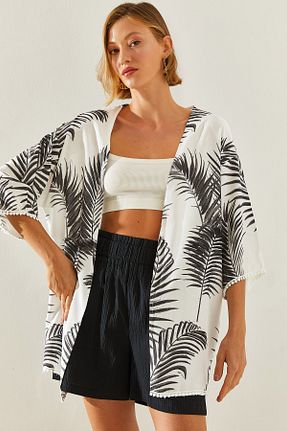 کیمونو و کافتان مشکی زنانه ویسکون Bianco Lucci - کد 841910489