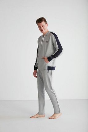 ست لباس راحتی طوسی مردانه ساده U.S. Polo Assn. - کد 755155120