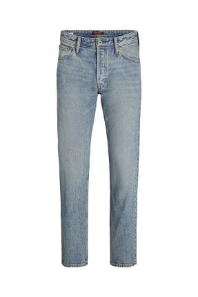 شلوار جین آبی مردانه پاچه پهن Jack & Jones - کد 841951253