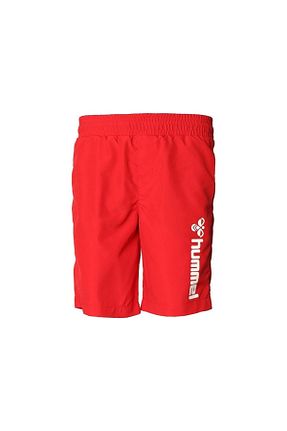 شلوارک ساحلی قرمز زنانه بافتنی hummel - کد 683027161