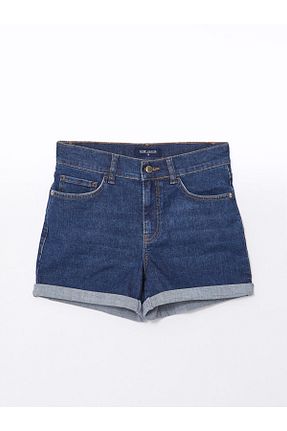 شلوارک و برمودا آبی زنانه رگولار LC Waikiki - کد 842008024