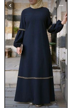 لباس مشکی زنانه سایز بزرگ بافت اکریلیک کد 839361169