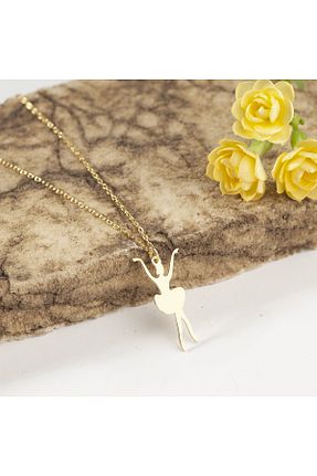 گردنبند نقره طلائی زنانه 925 عیار OneSilverGold - کد 842138374