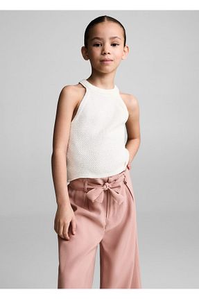 شلوار صورتی بچه گانه بافت MANGO Kids - کد 820805292