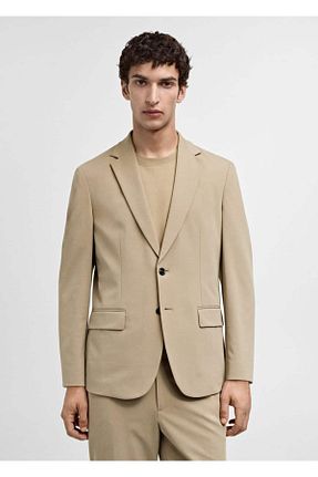 کت بژ مردانه Blazer MANGO Man - کد 802288075