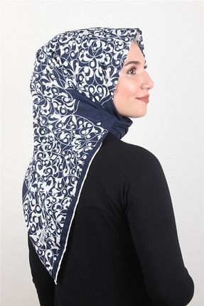 روسری سفید کرپ Eşarppark - کد 792589234