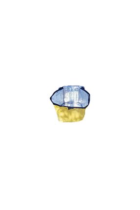 کیف ساحلی زرد زنانه پارچه ای Emsal Grup - کد 841924106