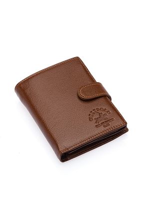 کیف پول قهوه ای مردانه ابعاد بزرگ Westpolo - کد 54705587