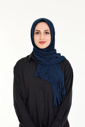 شال سرمه ای زنانه پلی استر Sensu - کد 815766200