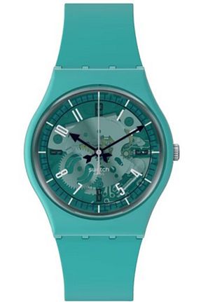 ساعت مچی سبز زنانه 41-46 میلی متر Swatch - کد 799417262