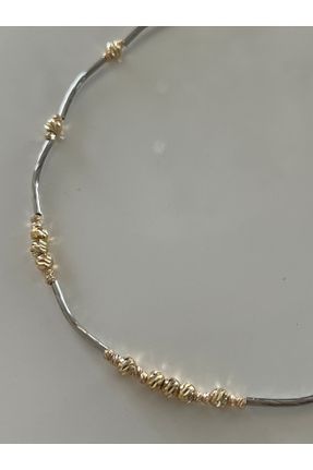 گردنبند جواهر زنانه روکش طلا کد 835721904