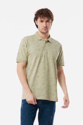 تی شرت سبز مردانه رگولار یقه گرد تکی کد 687289435