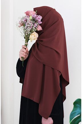 شال نارنجی زنانه Medine İpeği suhneva - کد 384250923