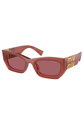 عینک آفتابی صورتی زنانه UV400 Miu Miu - کد 796451125