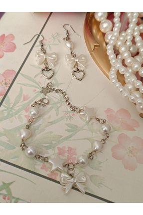 گردنبند مروارید نارنجی مروارید فرهنگی Serashine - کد 842008713