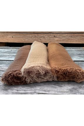 شال نباتی زنانه پنبه ای ULMO SCARFS - کد 814579180