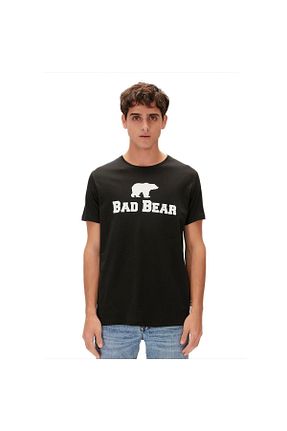 تیشرت اسپرت مشکی مردانه رگولار Bad Bear - کد 842090119