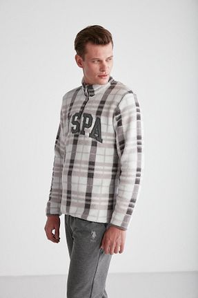 ست لباس راحتی خاکی مردانه ساده U.S. Polo Assn. - کد 768623099