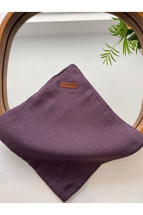 روسری بنفش پنبه ای Bonjela - کد 828756096