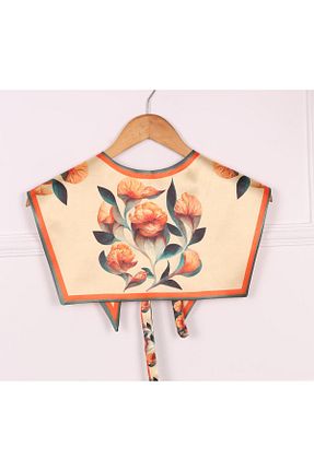 دستمال گردن زرد زنانه پلی استر ElevaGlam - کد 842135038